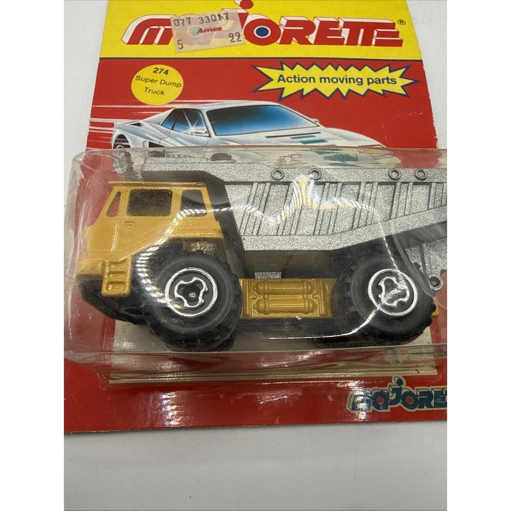 Lot Of 3 Die‎ Case Metal Cars Majorette And Racer Dump Truck Super Sport
